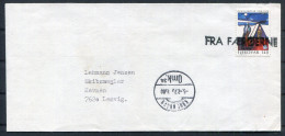 1979 Faroe Islands FRA FAEROERNE Paquebot Copenhagen Cover  - Féroé (Iles)