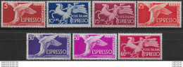 1945-52 Italia Espressi 7v. MNH Sassone N. 25/31 - Altri & Non Classificati