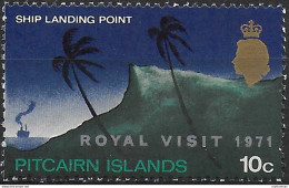 1971 Pitcairn Islands Royal Visit 1v. MNH SG N. 115 - Autres & Non Classés