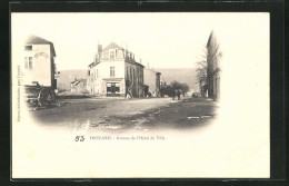 CPA Frouard, Avenue De L`Hôtel De Ville  - Frouard