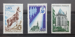 France Yvert 1675-1682-1683** Année 1971 MNH. - Neufs