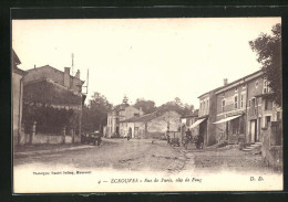 CPA Ecrouves, Rue De Paris, Cote De Foug  - Foug