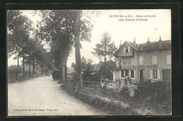 CPA Bayon, Route De Roville, Les Vieux Freres  - Autres & Non Classés