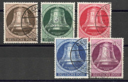 Berlin, 1951, 75-79, Gestempelt - Other & Unclassified