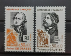 France Yvert 1727-1728** Année 1972 MNH. - Unused Stamps