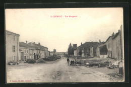 CPA St-Clement, Boutique Et Maisons En Rue Mangenot  - Andere & Zonder Classificatie