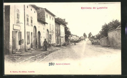 CPA Saint-Clement, Une Rue Avec Boutiques  - Sonstige & Ohne Zuordnung