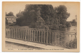 CP 58 - Flez Cuzy Le Chateau Et Le Parc Vus Du Pont De L'Yonne - Otros & Sin Clasificación