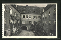 AK Ingolstadt, Kloster Und Schulinstitut O. S. F. Gnadenthal, Klosterhof  - Ingolstadt