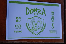 BRAZIL CRAFT BREWERY  BEER LABEL/ #046 - Bier