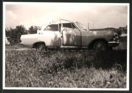 Fotografie Auto Opel Rekord, Weisse Limousine  - Automobili