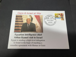 27-4-2024 (3 Z 12) GAZA - Egypt Inteligence Chief Abbas Kamel Visi To Israel For Reaching Ceasefire Agreement - Militares