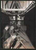 Fotografie Swoboda, Ansicht Wien, Belastungsprobe Der Floridsdorfer Brücke 1938  - Berufe