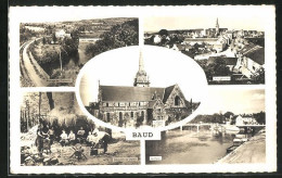 CPA Baud, Barrage De Trémorin, Sabotiers Au Travail, Le Pont  - Baud