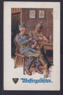 Ansichtskarte N. Wien Soldaten Waffengefährten Deutscher Schulverein Karte - 1914-18