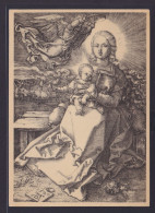 Ansichtskarte Künstlerkarte Albrecht Dürer Gemälde Maria Von Einem Engel Gekrönt - Sonstige & Ohne Zuordnung