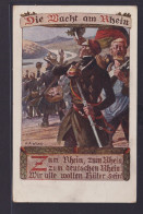 Ansichtskarte Bund Deutsche Böhmen Österreich Künstlerkarte Sigb. Die Wacht Am - Boehmen Und Maehren