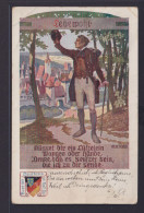 Ansichtskarte Österreich Deutsche Böhmen Künstler Sign. Vignette Nach Lavarone - Böhmen Und Mähren