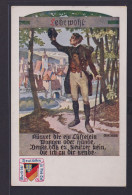 Ansichtskarte Österreich Deutsche Böhmen Künstler Sign. Soldat Lebwohl - Bohemen En Moravië