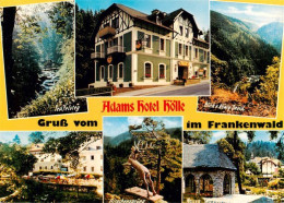 73941294 Hoelle_Bad_Steben_Hoellental Adams Hotel Landschaftspanorama Frankenwal - Bad Steben