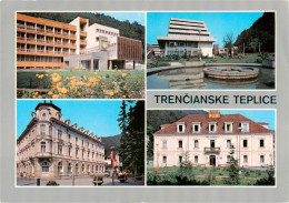 73941251 Trencianske_Teplice_Bad_Trencsenteplicz_SK Teilansichten Kurhotel Brunn - Slovaquie