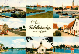 73941204 Schleswig_Holstein Teilansichten Hafen Kapelle Dom - Schleswig