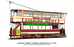 R522951 London County Council Tramways No. 1763. Class E. 1. Built 1920. 1. By H - Andere & Zonder Classificatie