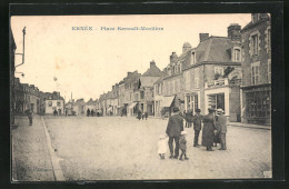 CPA Ernée, Place Renault-Morliére  - Other & Unclassified