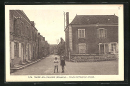 CPA Torcé-en-Charnie, Route De Rouessé-Vassé  - Sonstige & Ohne Zuordnung