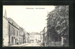 CPA Entrammes, Rue Principale, Hauptstrasse Im Sonnenschein  - Entrammes