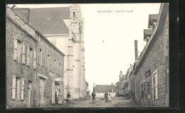 CPA Bourgon, Rue Principale  - Autres & Non Classés