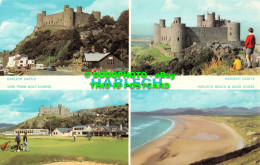 R523252 Harlech. Harlech Castle. E. T. W. Dennis. Multi View - Monde