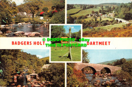 R523261 Dartmeet. Badgers Holt. Dartmeet Bridge. Jarrold. Multi View - Monde