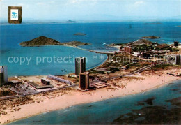 73861949 La Manga Del Mar Menor ES Club Nautico Y Hotel Cavenna Fliegeraufnahme  - Andere & Zonder Classificatie