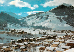 73861825 Hinterglemm Saalbach Panorama Mit Zwoelferkogel Hinterglemm Saalbach - Sonstige & Ohne Zuordnung