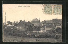 CPA Viviers, Vue Principale, Chevaux  - Other & Unclassified