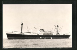 AK Handelsschiff MS Equateur, Cie Générale Transatlantique Paris  - Cargos