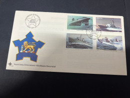 27-4-2024 (3 Z 14) FDC - South Africa (RSA) 1982 (navy) (including Insert) - FDC
