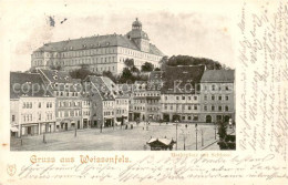 73821799 Weissenfels Saale Marktplatz Mit Schloss Weissenfels Saale - Weissenfels