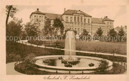 73821719 Auerbach  Vogtland Zentralschule Brunnen Fontaene  - Auerbach (Vogtland)