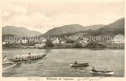 73821679 Wiessee Bad Tegernsee Seepanorama  - Bad Wiessee