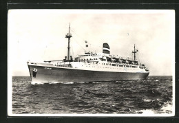 AK Passagierschiff SS Rijndam Auf See  - Passagiersschepen