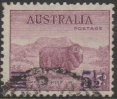 AUSTRALIA - USED 1941 5½d Surcharged Ram - Usati