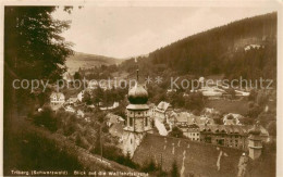 73821027 Triberg Blick Auf Die Wallfahrtskirche Triberg - Triberg