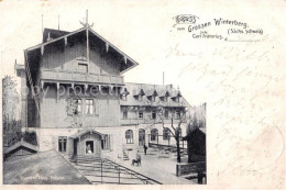 73821020 Grosser Winterberg Rathen Saechsische Schweiz Druckerei Gloess Dresden  - Bad Schandau