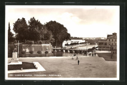 Cartolina Peschiera, Panorama Aus Dem Ort  - Sonstige & Ohne Zuordnung