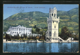 Cartolina Gardone Riviera, Torre Ruhland  - Autres & Non Classés