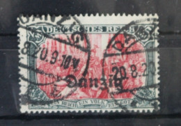 Danzig 15B Gestempelt Mit Bedarfsstempel Geprüft Erdwien BPP #VT516 - Used