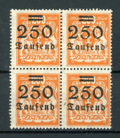 Danzig 4er Block 160 Postfrisch #JJ495 - Mint