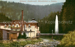 73820354 Hoellental Frankenwald Holzschleiferei Und Fontaine Hoellental Frankenw - Naila